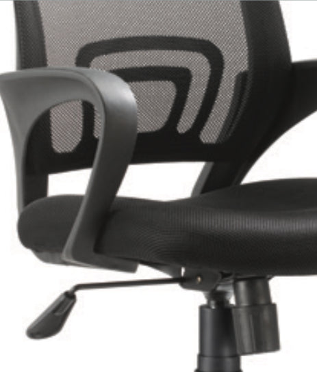 Silla Seccretarial Black Jack