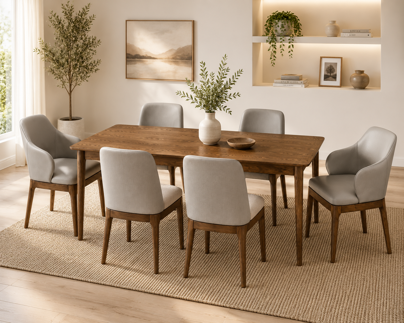 Comedor Peniche+Viseo 1.80m 6 Personas