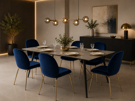 Comedor Treviso 4 Personas Mesa Luxo