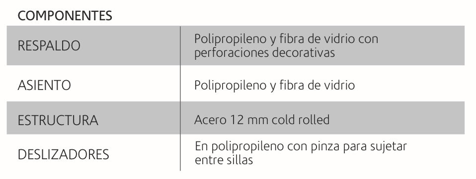 Silla Fija Cerdeña