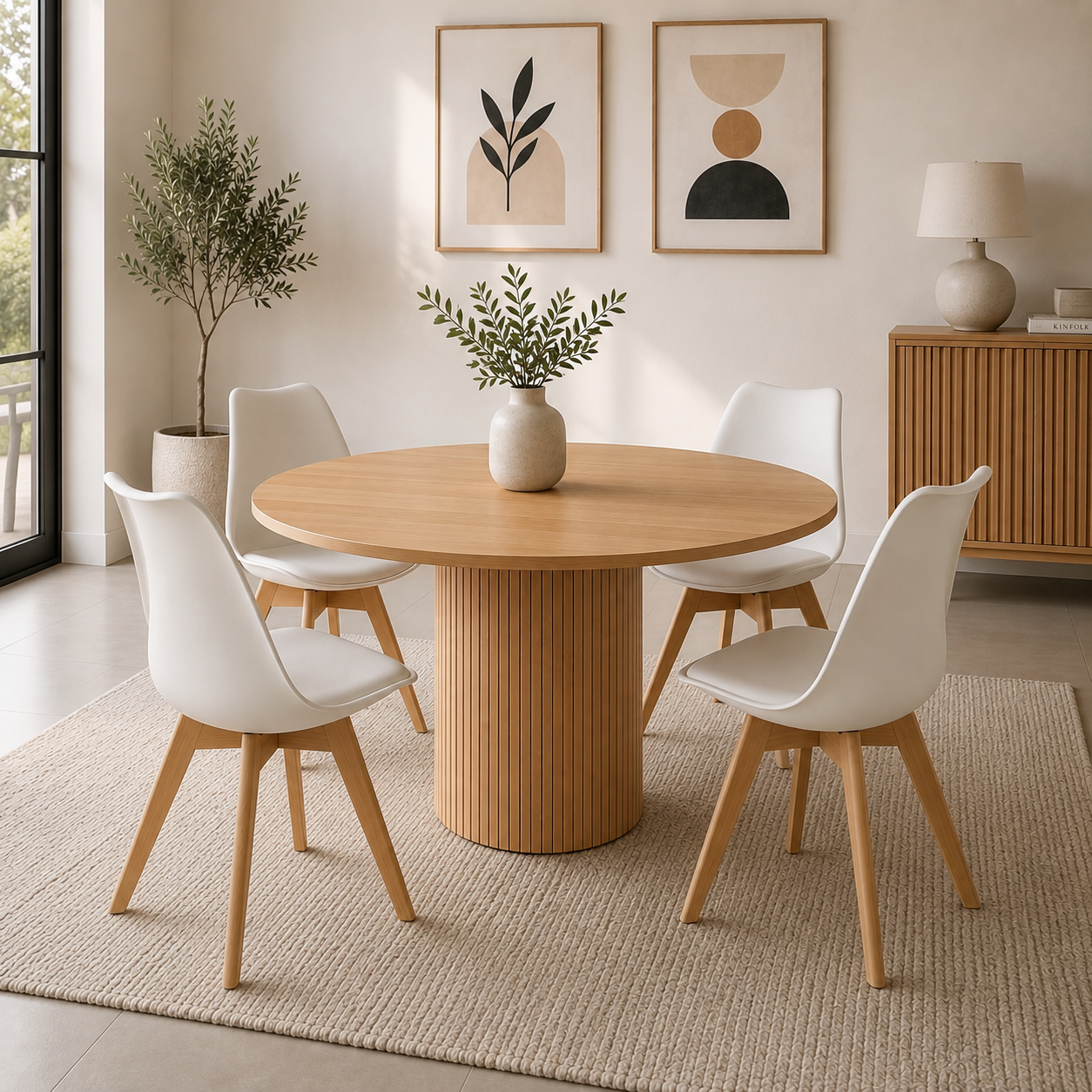 Comedor 4 Personas Sabah + 4 Frankfurt