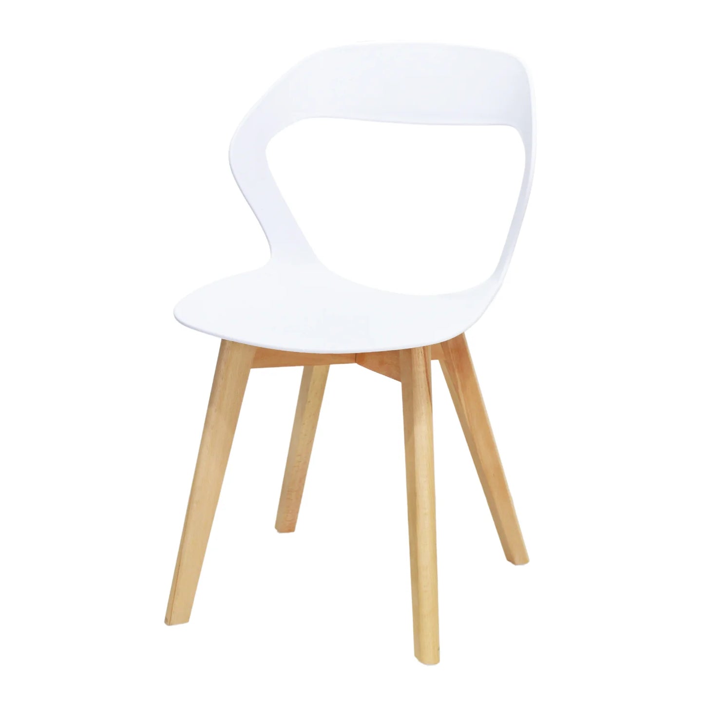 Comedor Moura Mesa 0.80m Cristal Eames 4 Personas