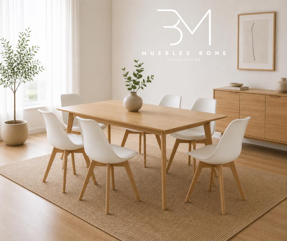 Comedor para 6 Personas Madeira + Frankfurt