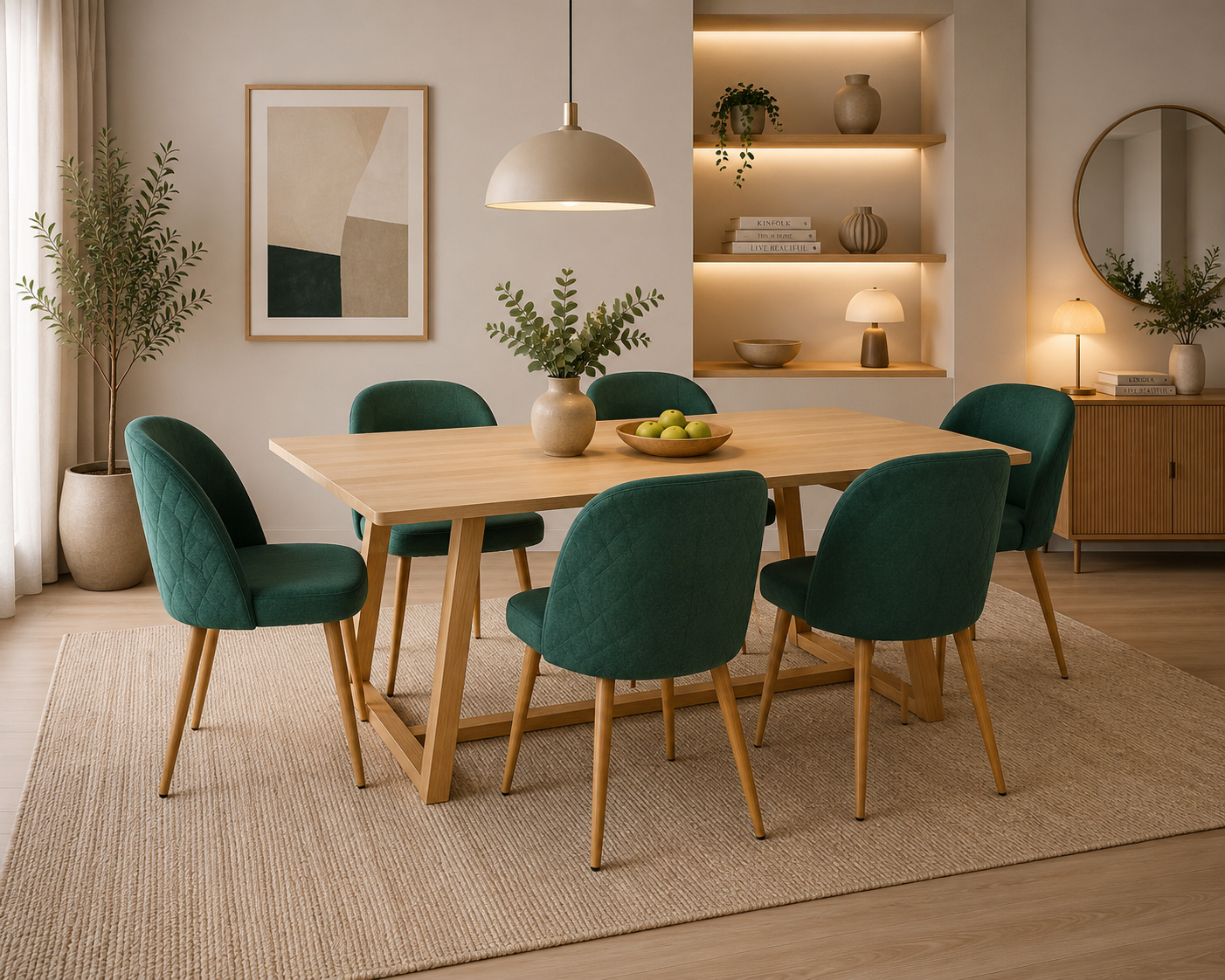 Mesa Lucca+Contempo 6 Personas