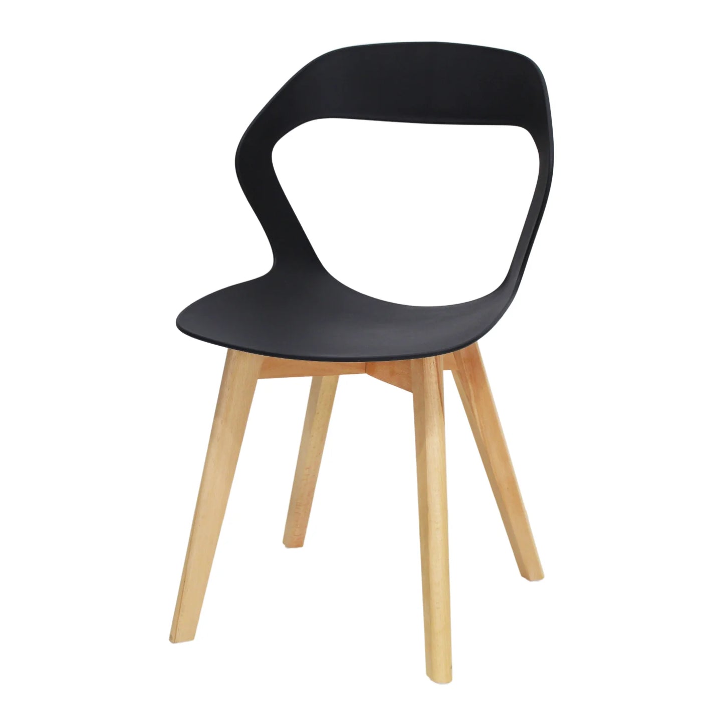 Comedor Moura Mesa 0.80m Cristal Eames 4 Personas