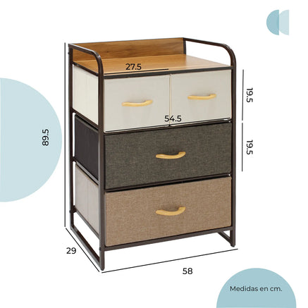 Organizador Banska 4 Cajones