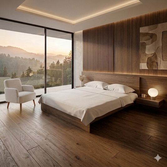 Cama Marsala Nogal