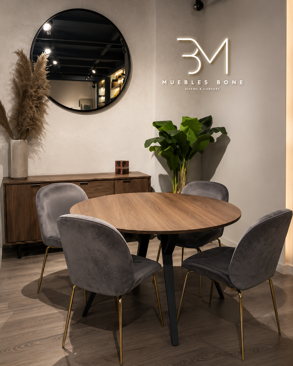 Comedor para 4 personas Sibaritas + Treviso