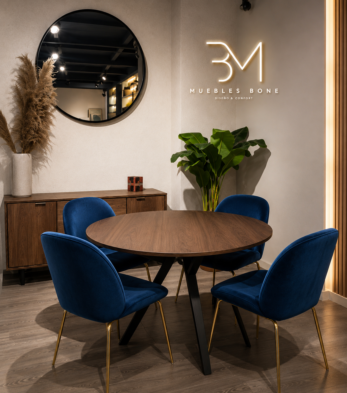 Comedor para 4 personas Sibaritas + Treviso