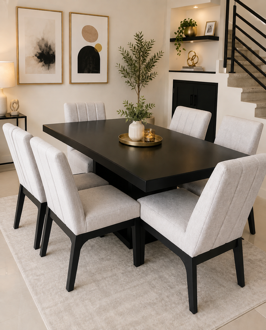 Comedor para 6 Personas Tachuela Baúl