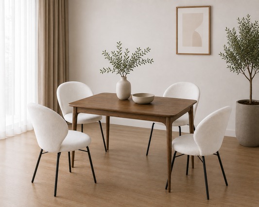 Mesa Madeiras con 4 Sillas Tucson 4 Personas