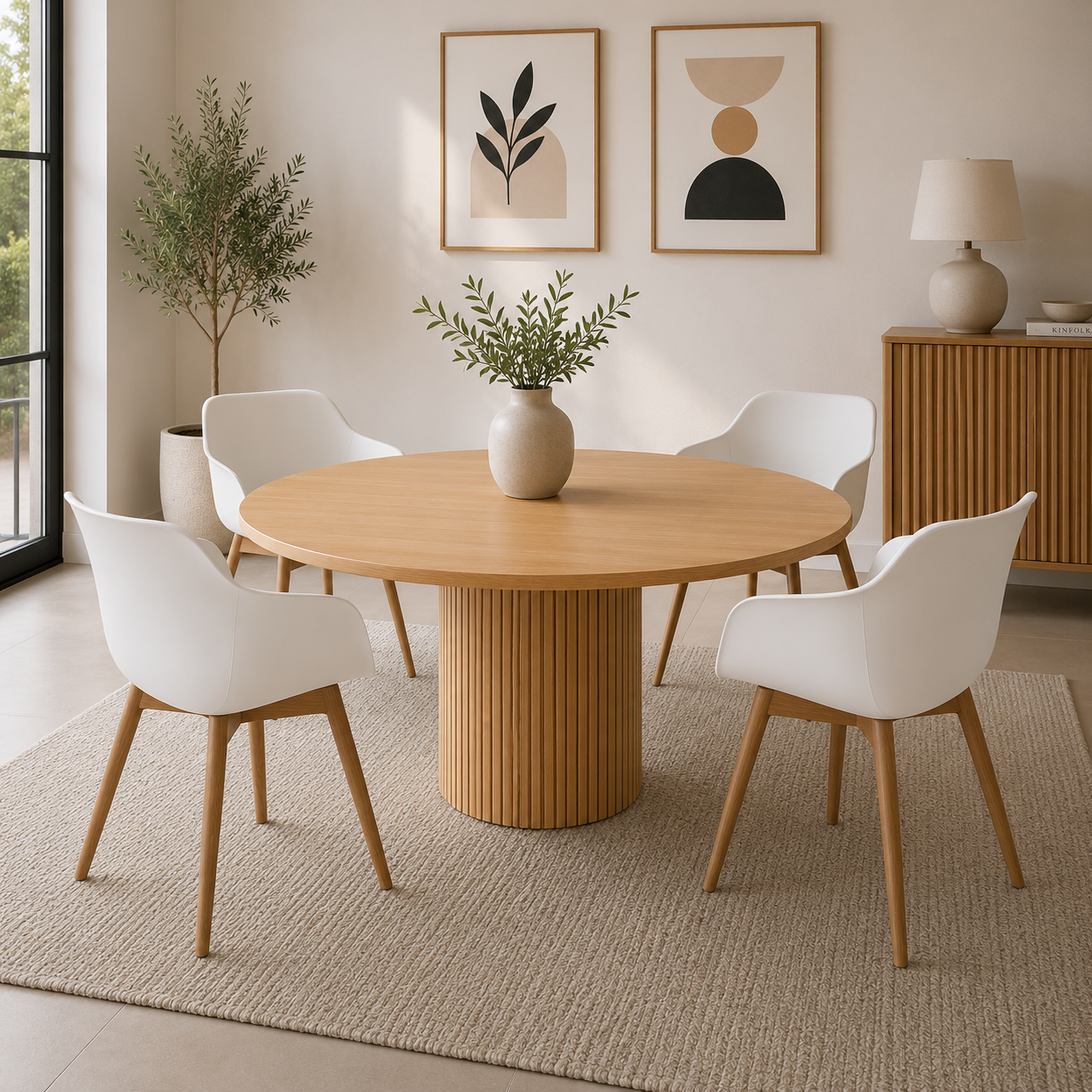 Comedor para 4 Personas Sabah + Mantova