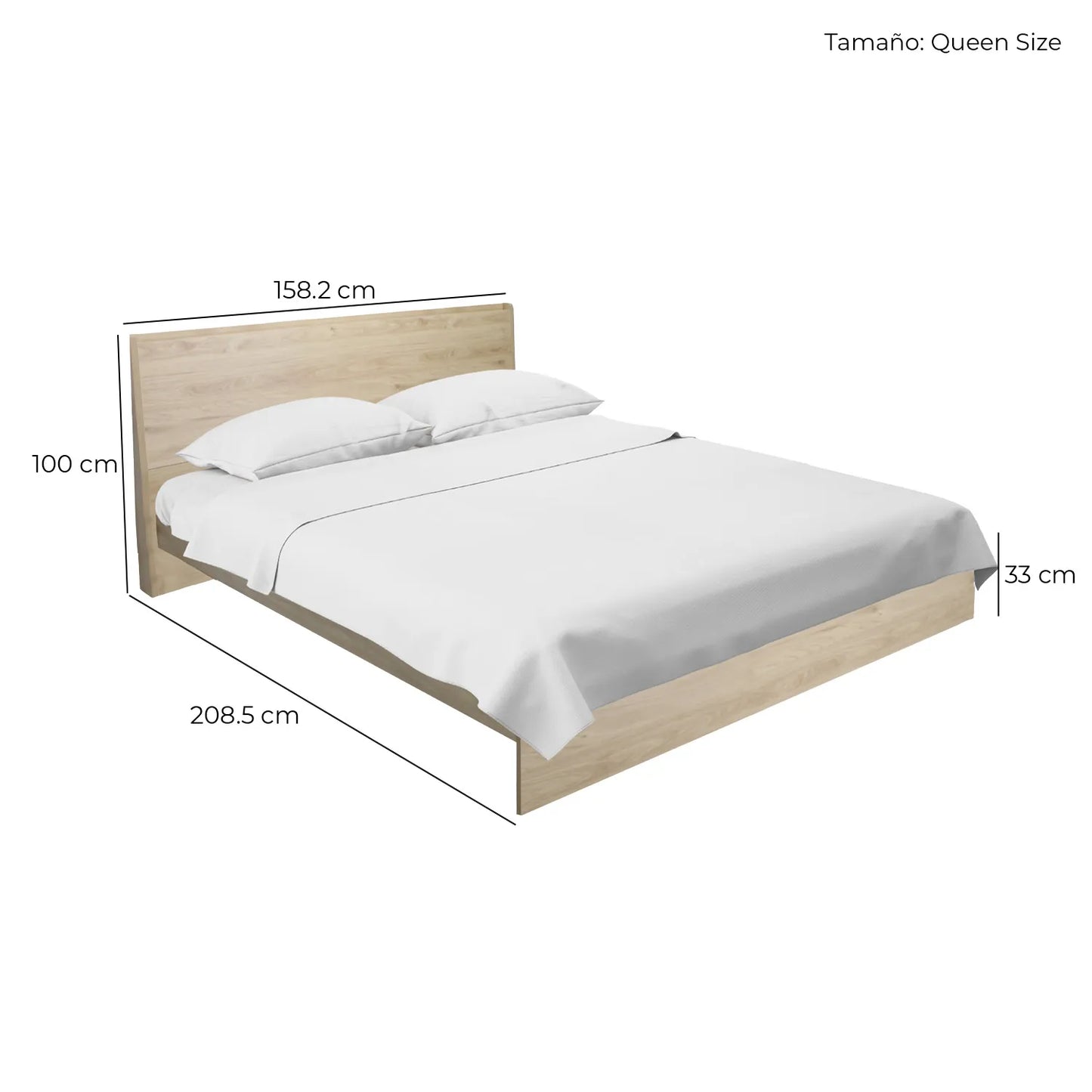 Cama Marsala Natural