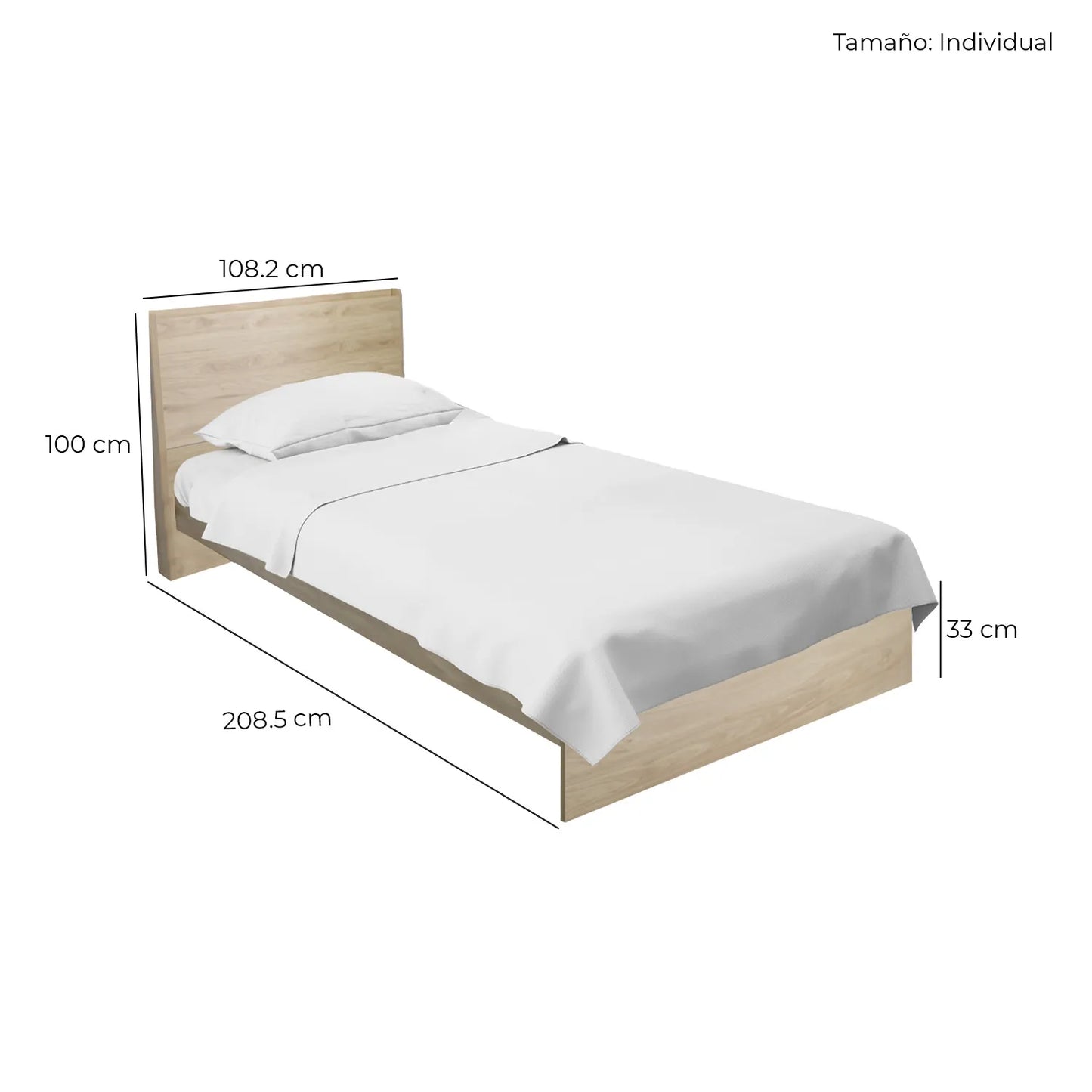 Cama Marsala Natural