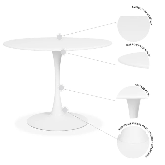 Mesa Sora Tipo Marmol