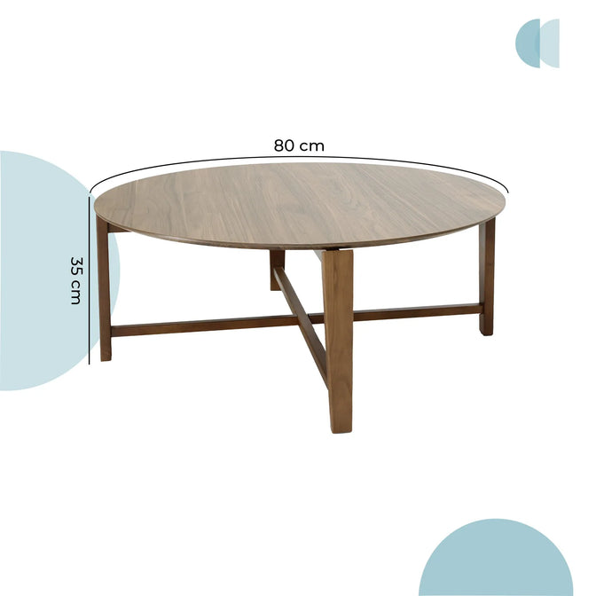 Mesa de Centro Cuadrada Palu