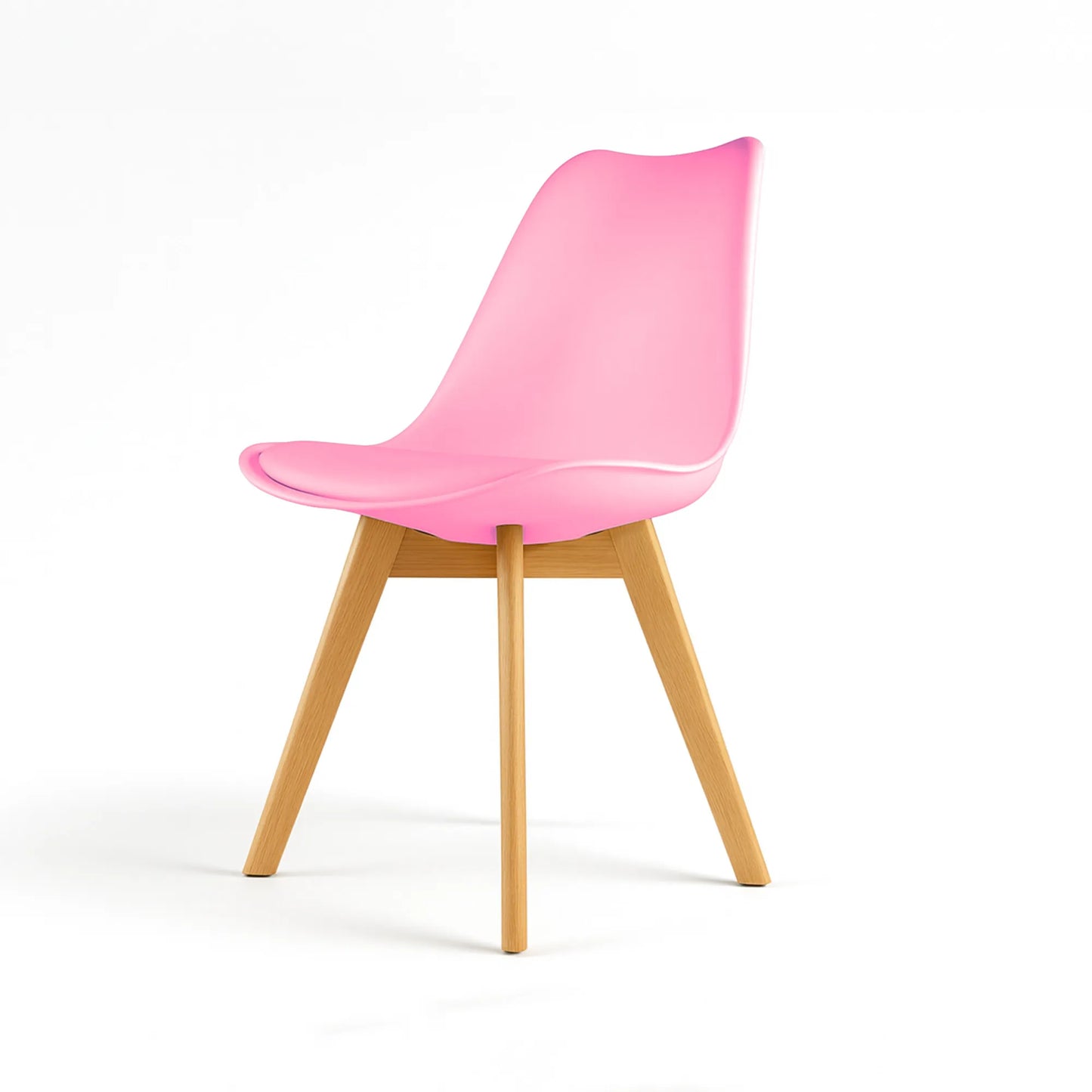 Comedor Frankfurt Mesa Eames de Cristal 0.80m