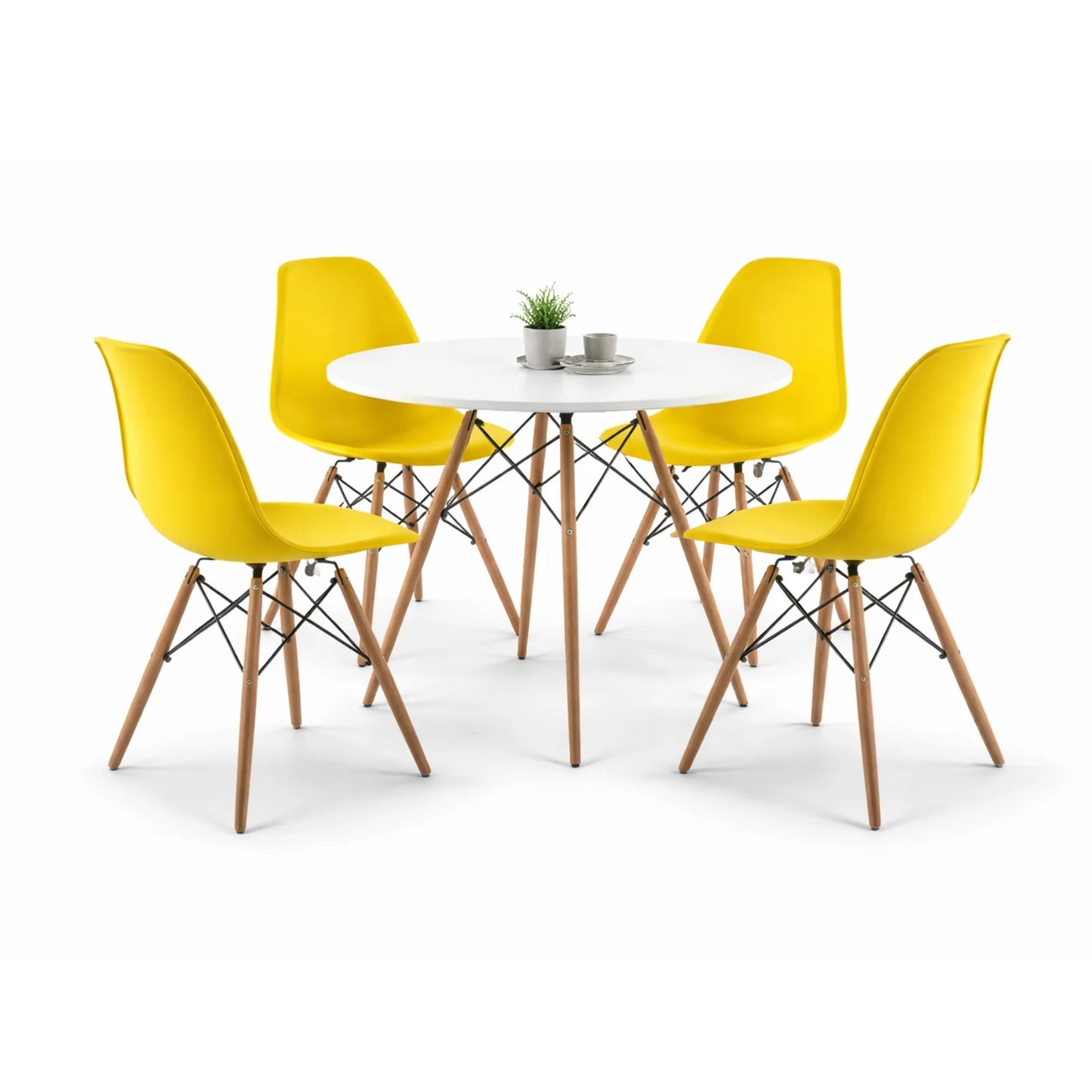 Comedor Eames Mesa 0.80m Blanco