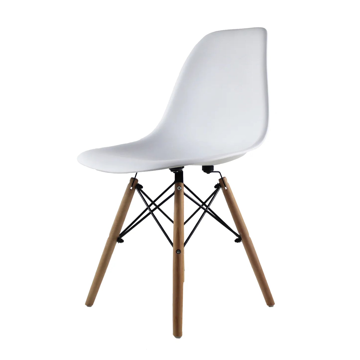 Comedor Eames Rectangular Mel Negro 120cm