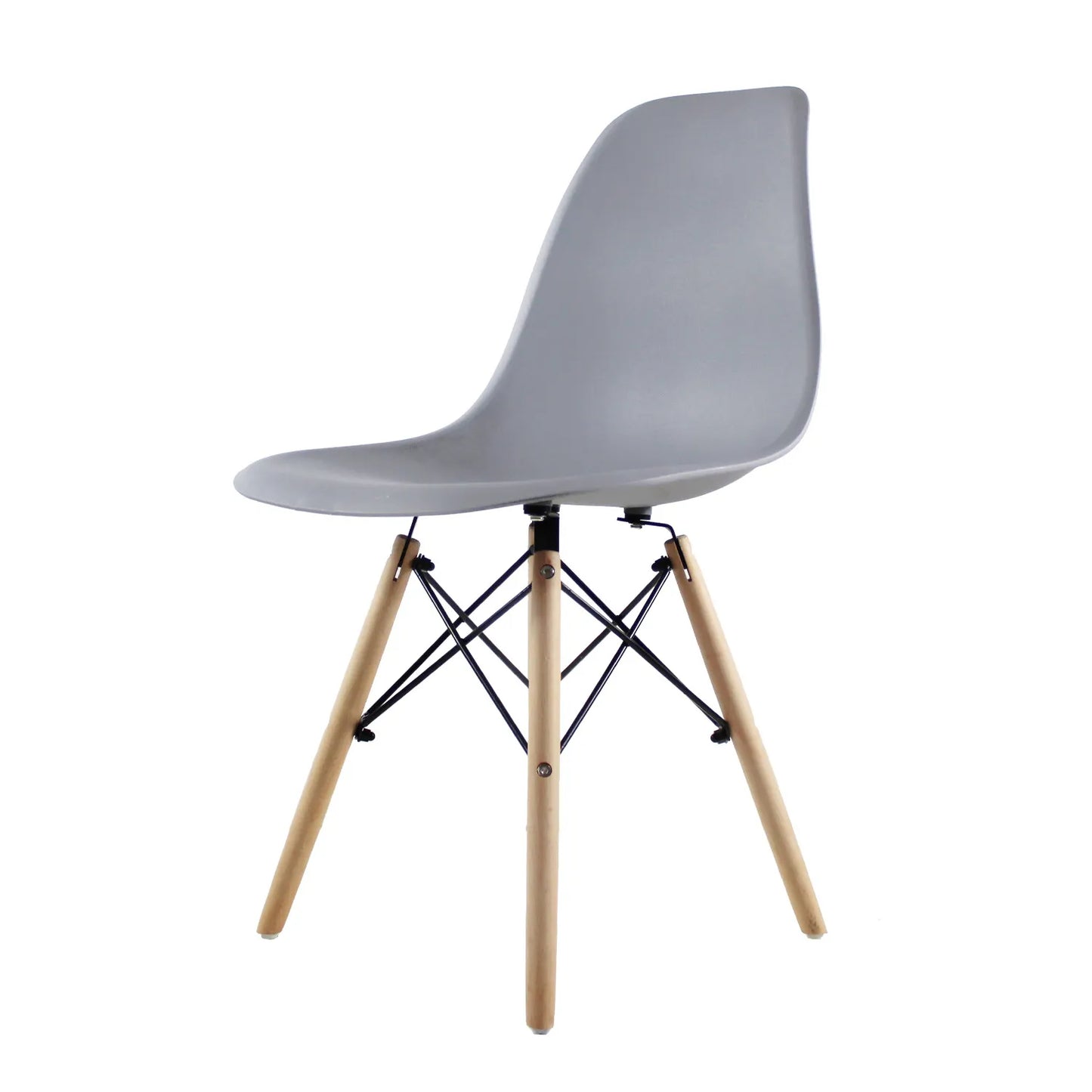 Comedor Eames Rectangular Mel Negro 120cm
