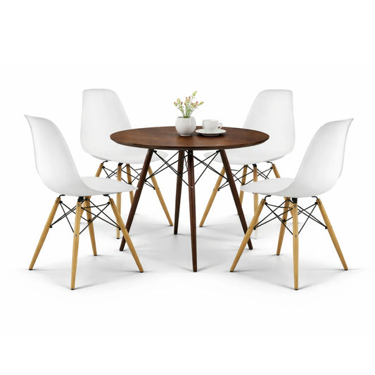 Comedor Eames Mesa 0.80m Nogal