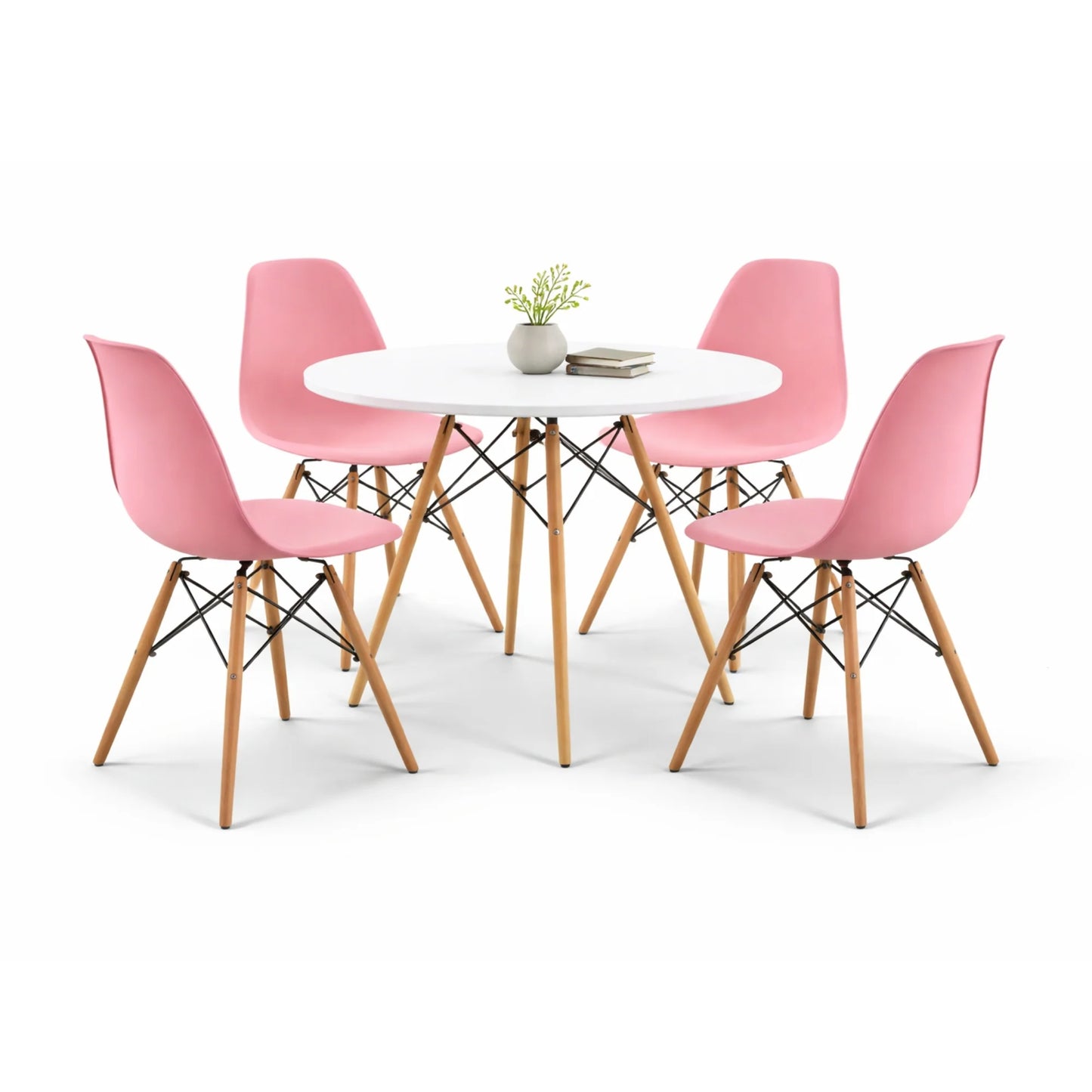 Comedor Eames Mesa 0.80m Blanco