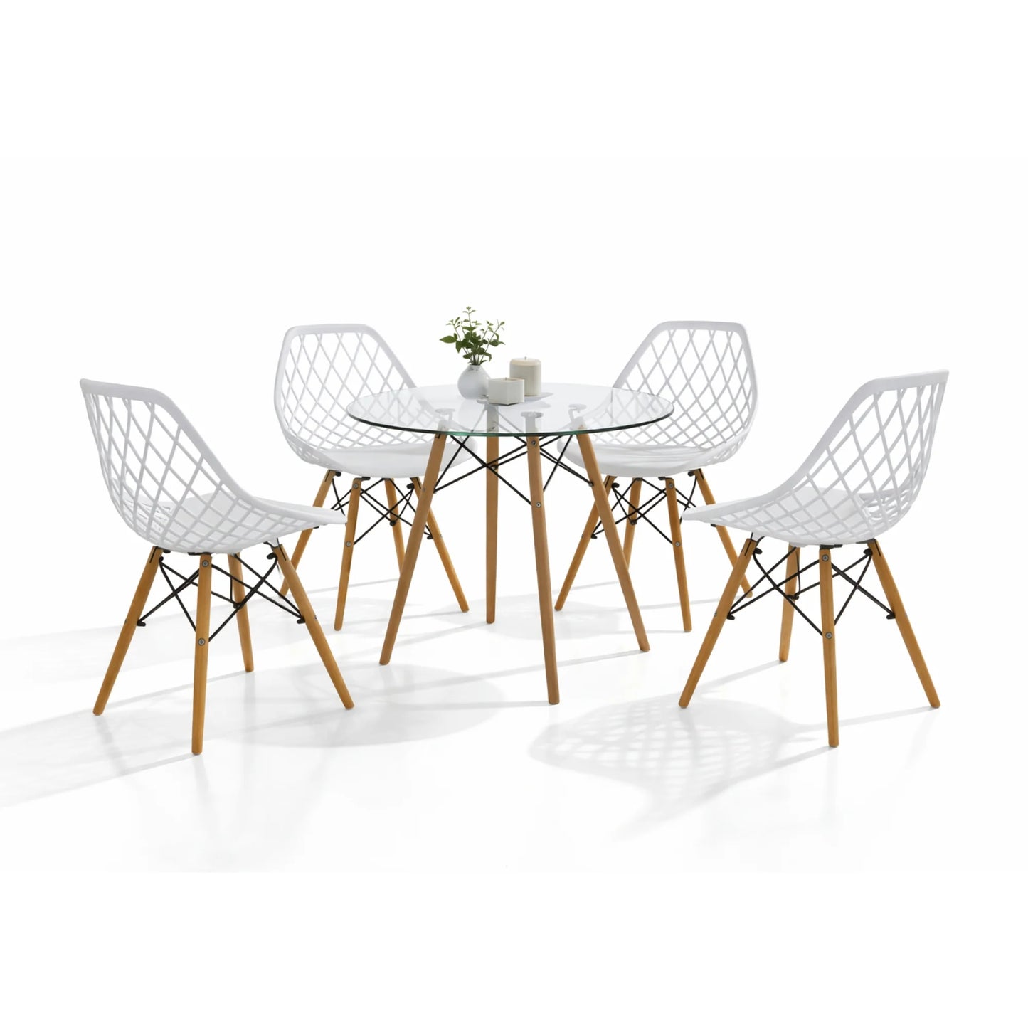Comedor Vento Cristal 0.80m Cristal