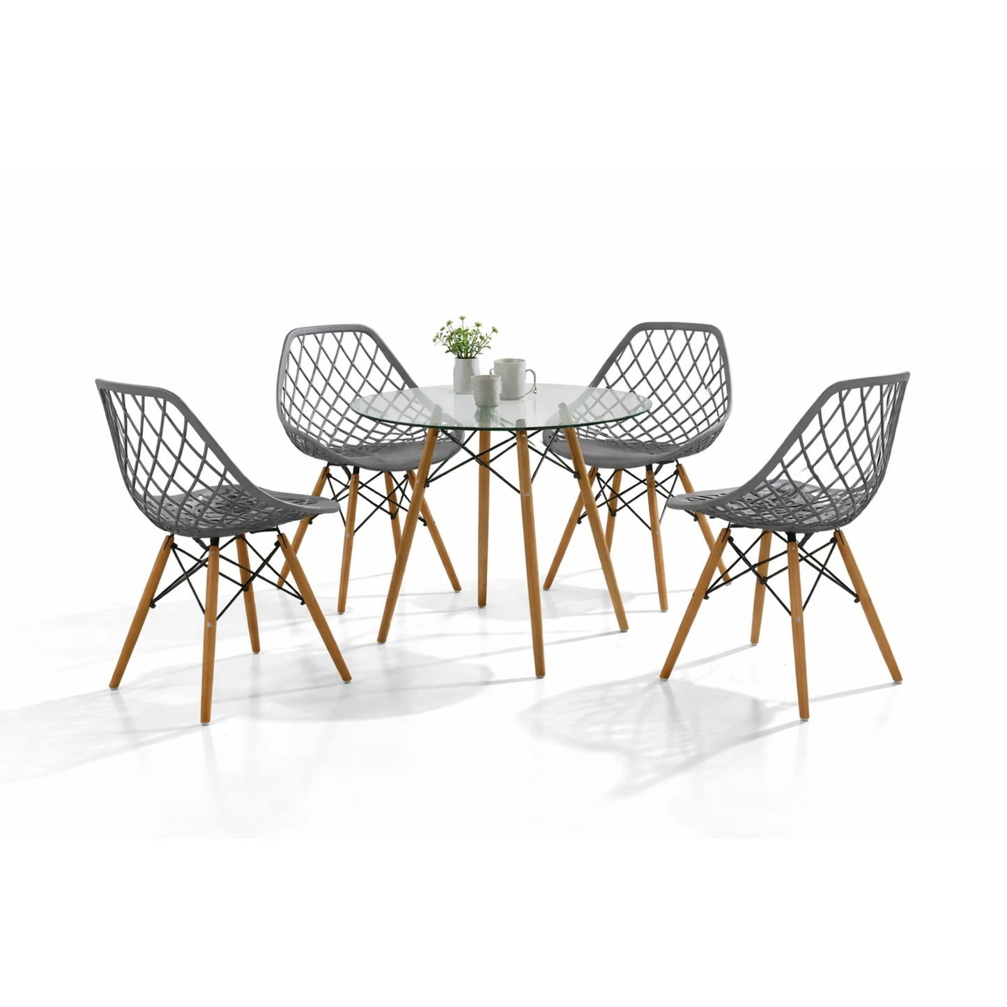 Comedor Vento Cristal 0.80m Cristal