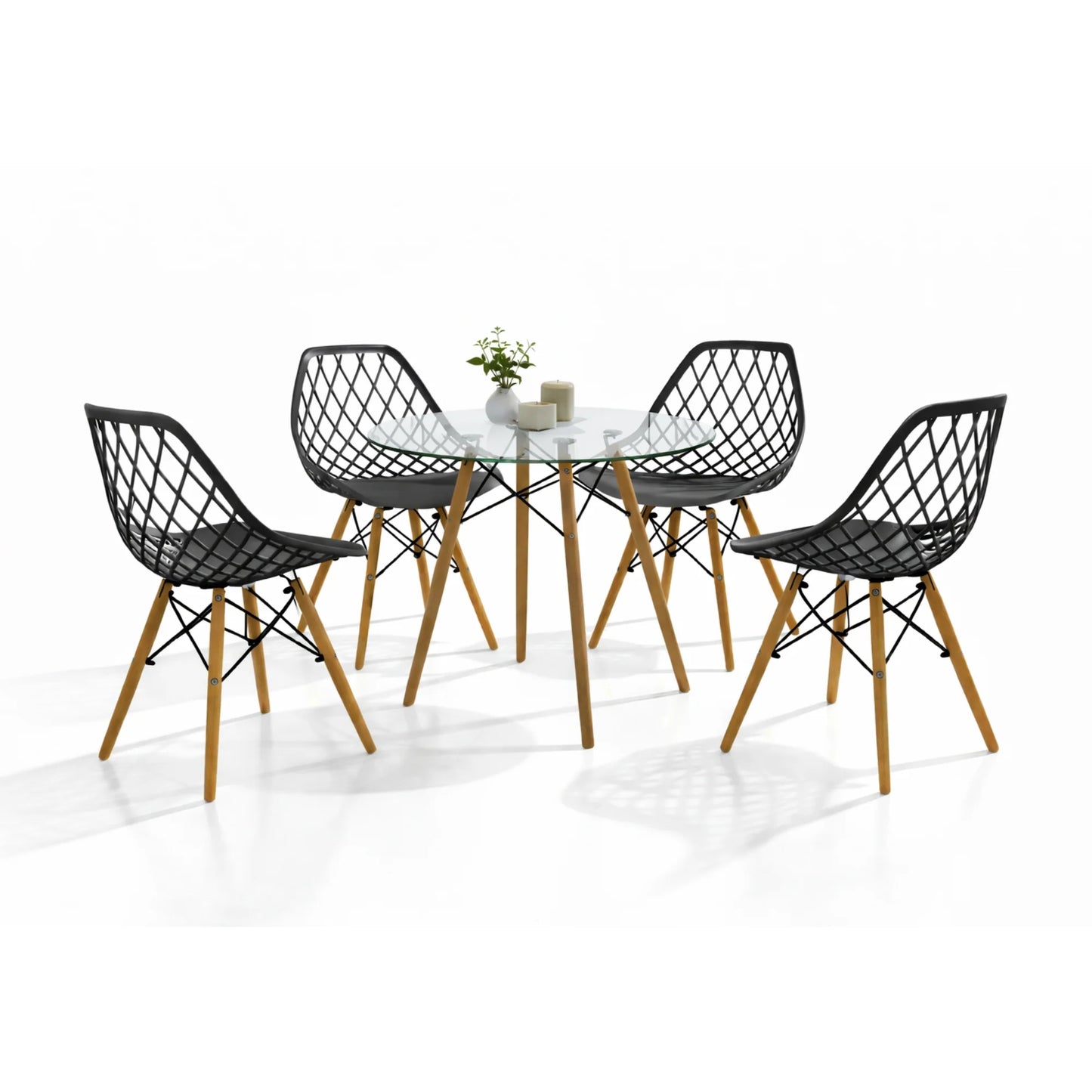 Comedor Vento Cristal 0.80m Cristal