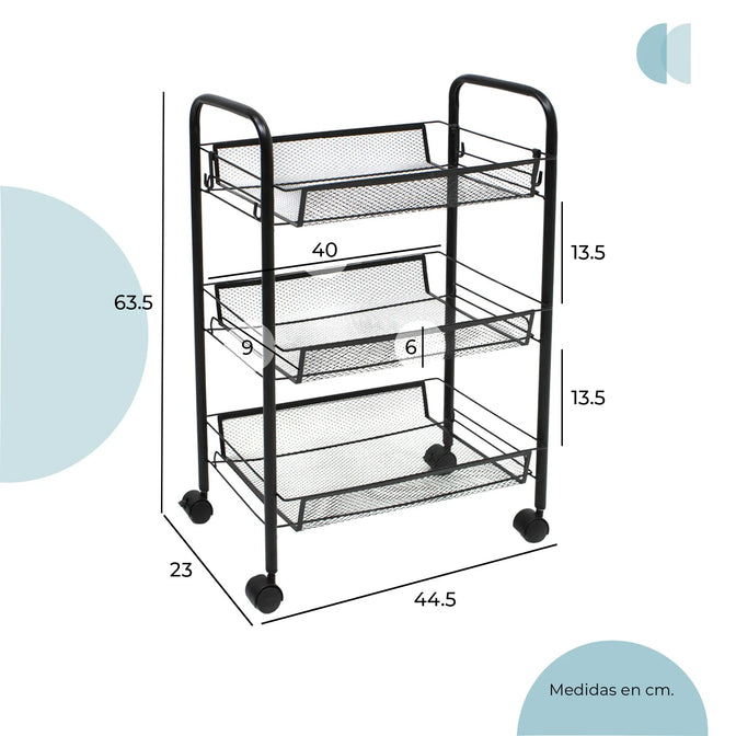 Carrito Organizador Tasli
