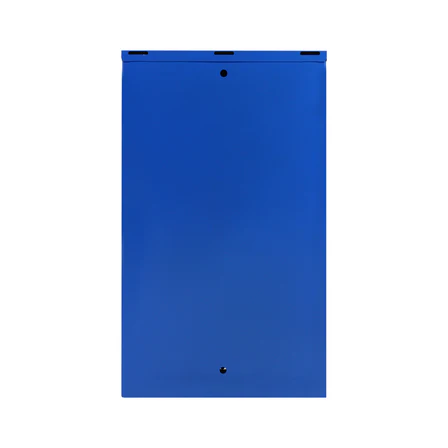 Archivero 2 Gavetas Color Azul Metálico