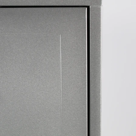 Archivero 2 Gavetas Móvil Gris