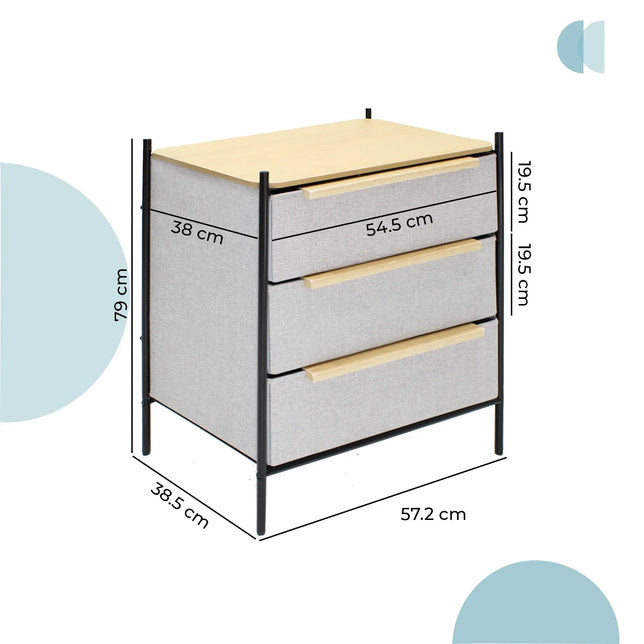 Organizador Pilsen 3 Cajones